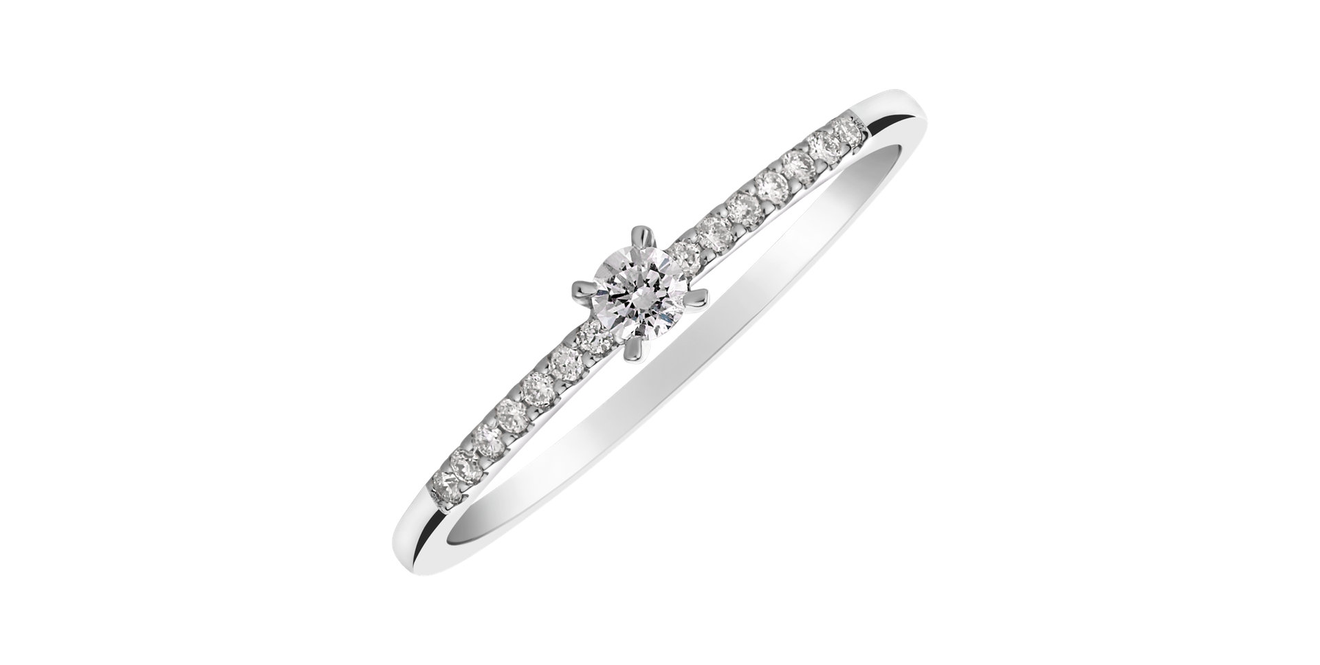 Prsten s diamanty Gem Simplicity