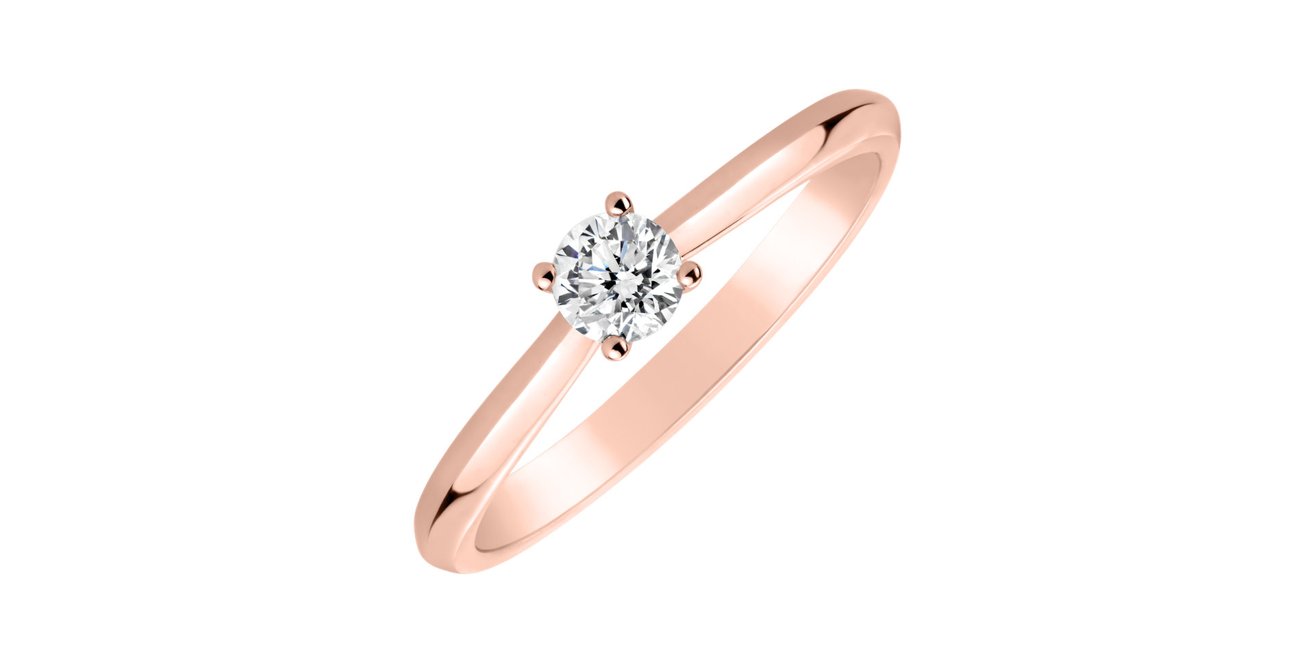 Prsten s diamantem Forever Love