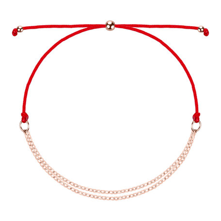 Dámský náramek se šňůrkou Sparkling Chain
