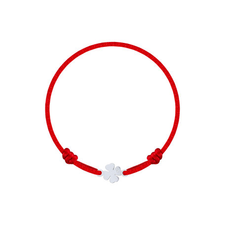 Dětský diamantový náramek se šňůrkou Get Lucky