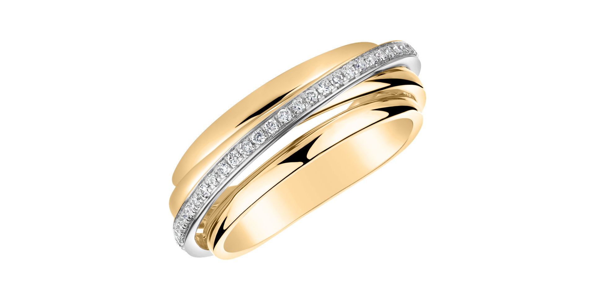 Prsten s diamanty Shine Dawn