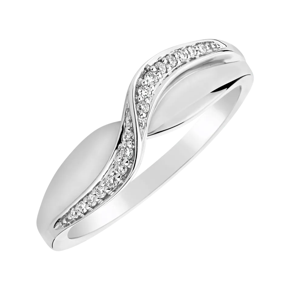 Prsten s diamanty Eternity Sea