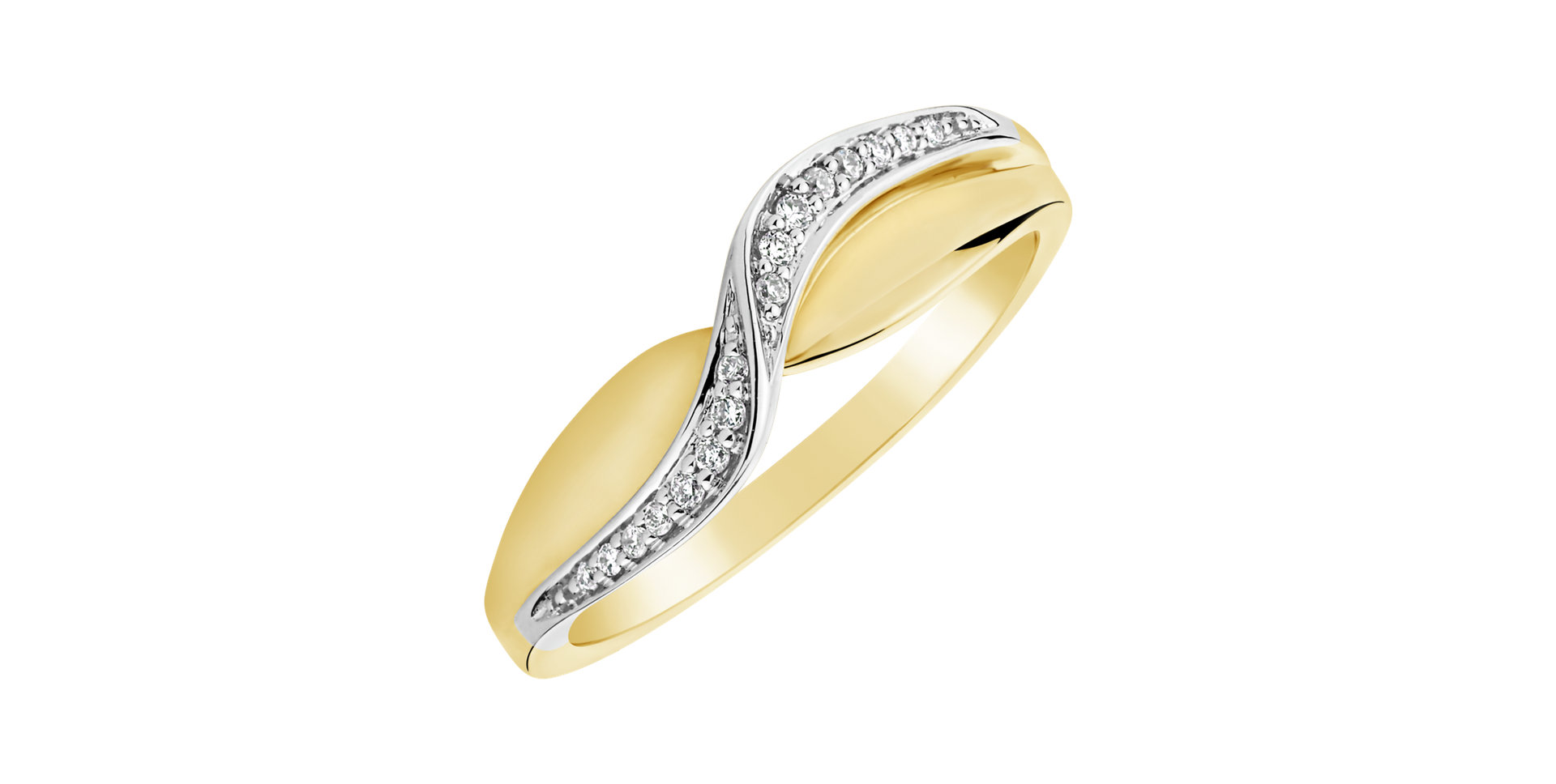 Prsten s diamanty Eternity Sea