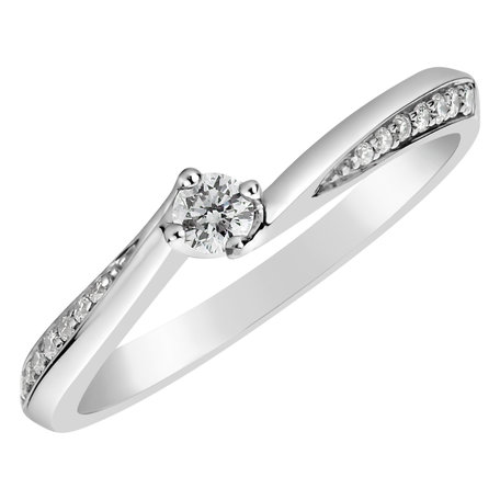 Prsten s diamanty Shiny Poetry