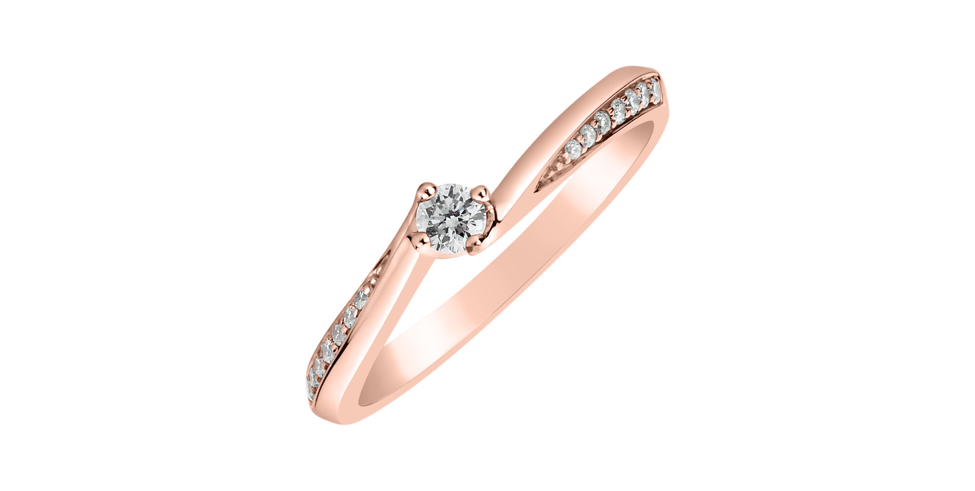 Prsten s diamanty Shiny Poetry