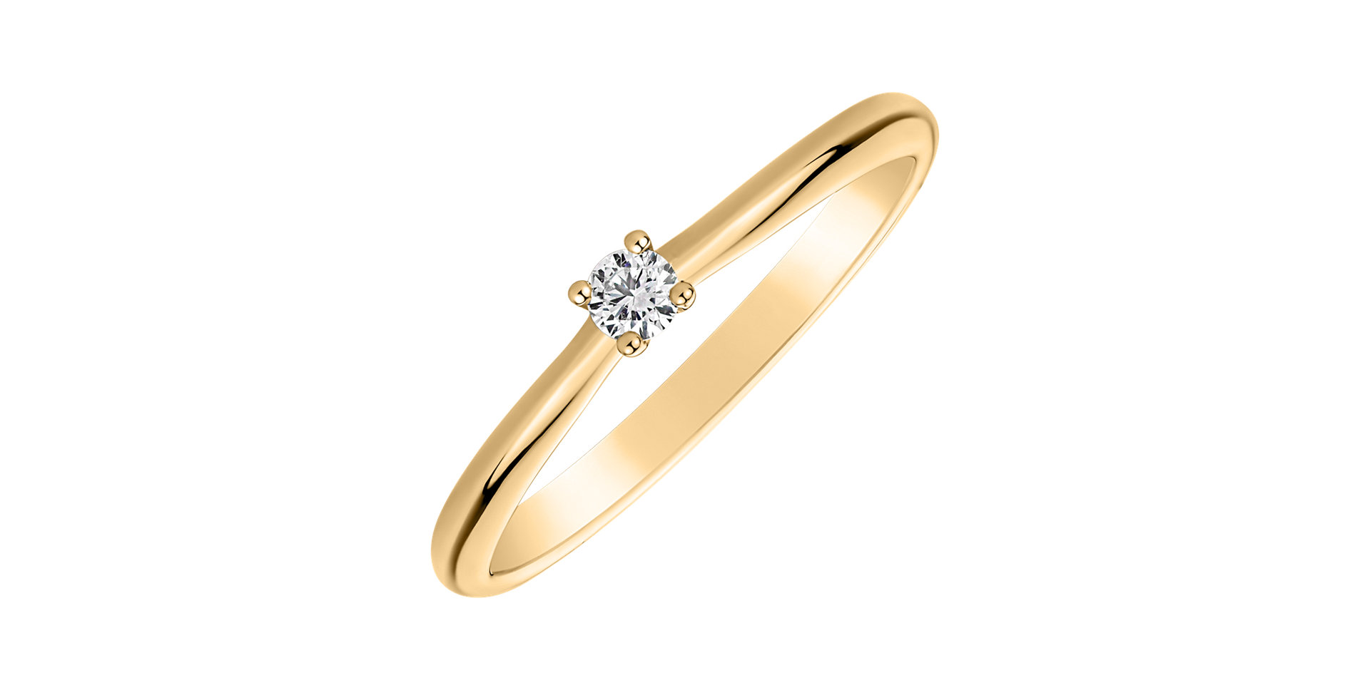 Prsten s diamantem Forever Love