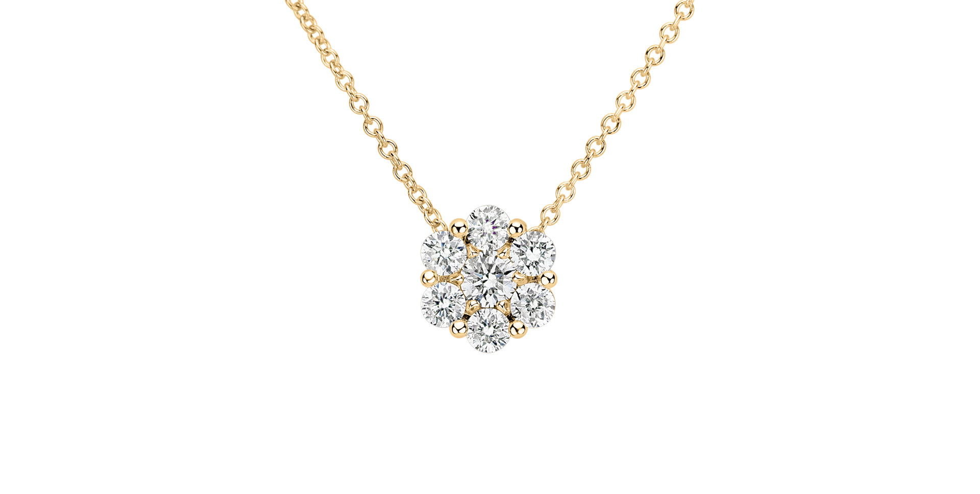 Náhrdelník s diamanty Shiny Constellation