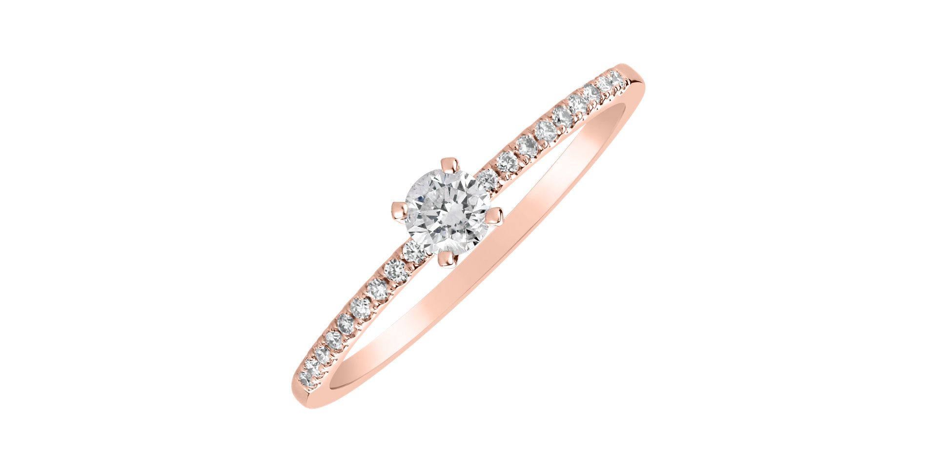 Prsten s diamanty Gem Simplicity