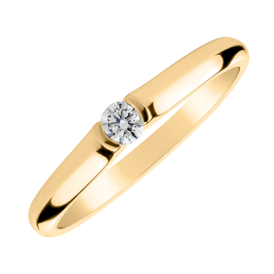 Prsten s diamantem Brilliant Love