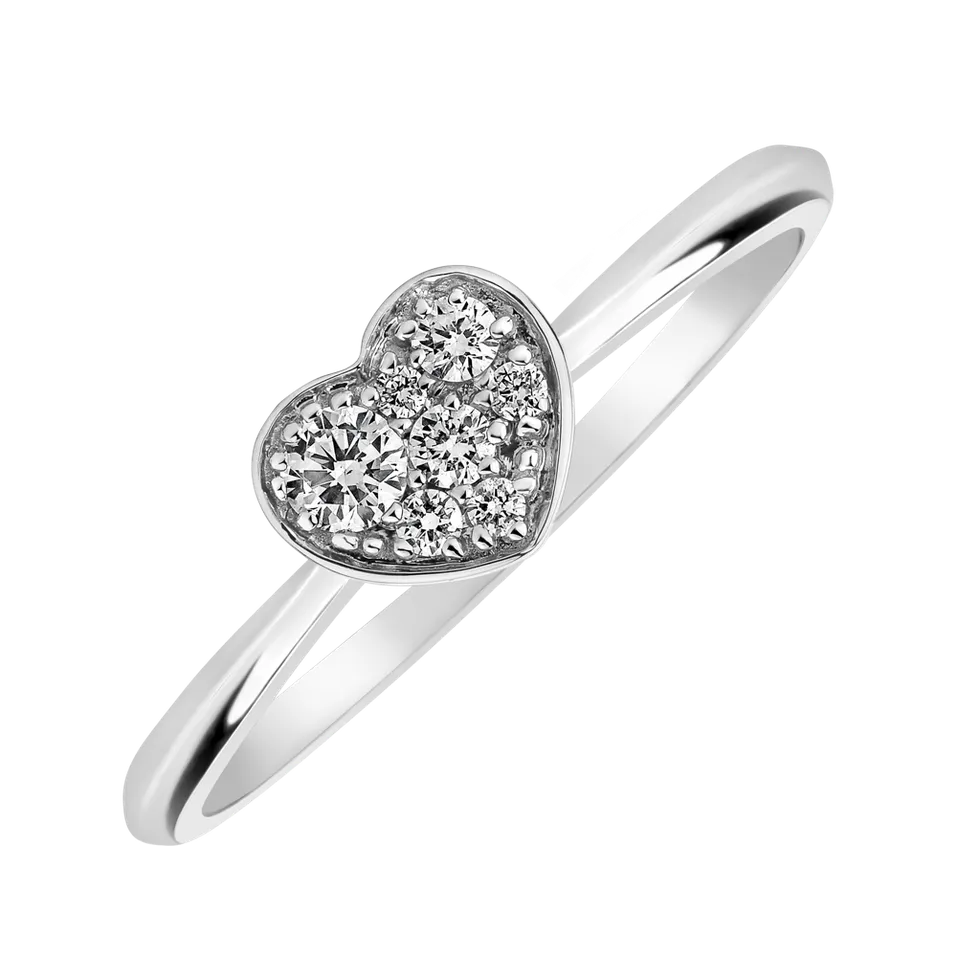 Prsten s diamanty First Date