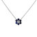Náhrdelník s diamantem a safíry Shiny Constellation2