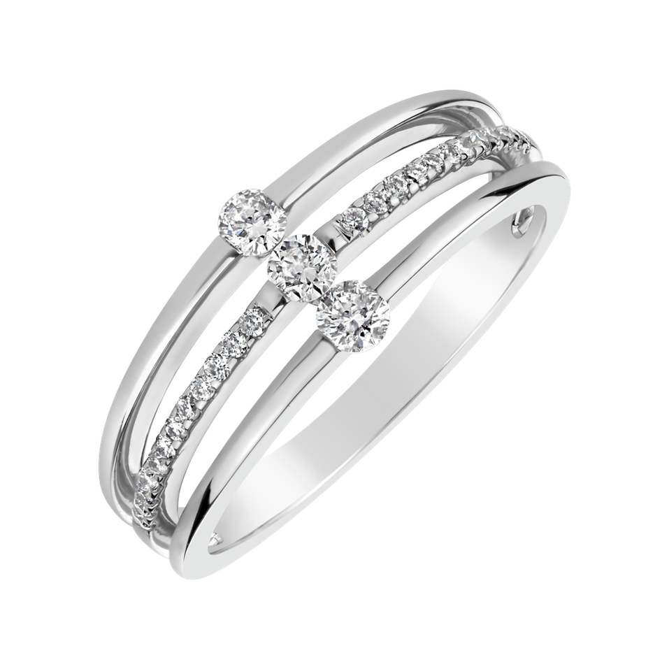 Prsten s diamanty Royal Infinity