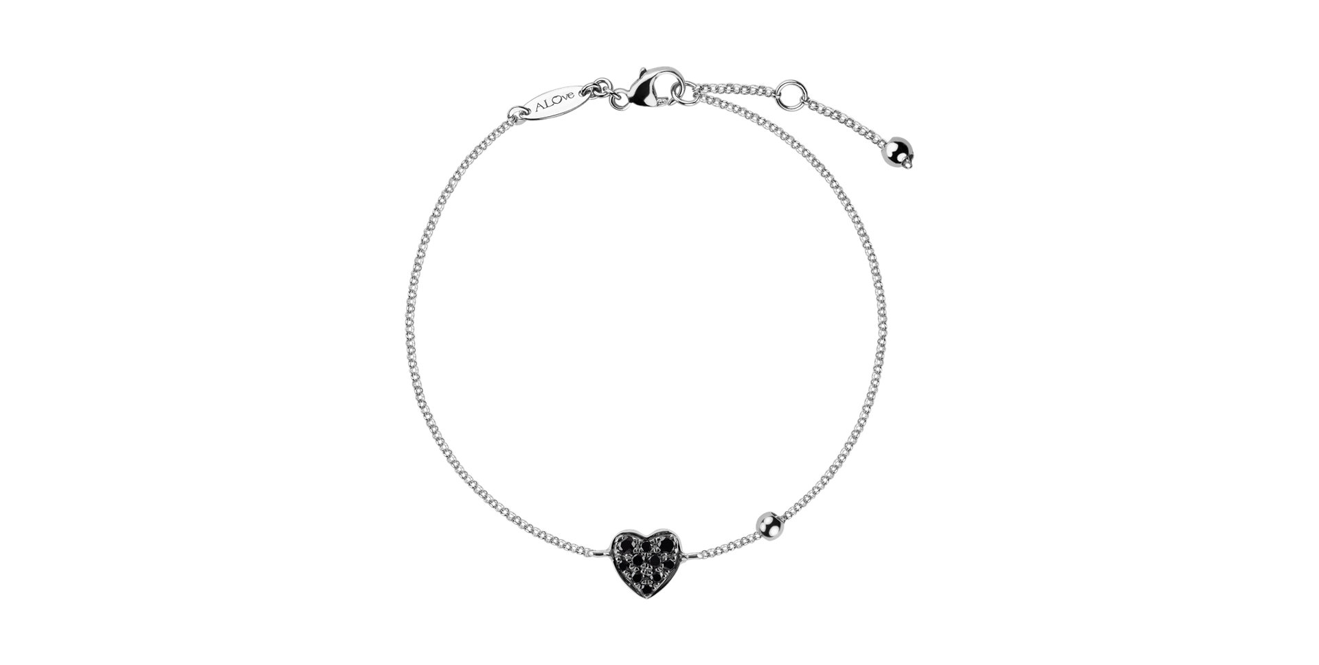 Náramek s diamanty Lover Message