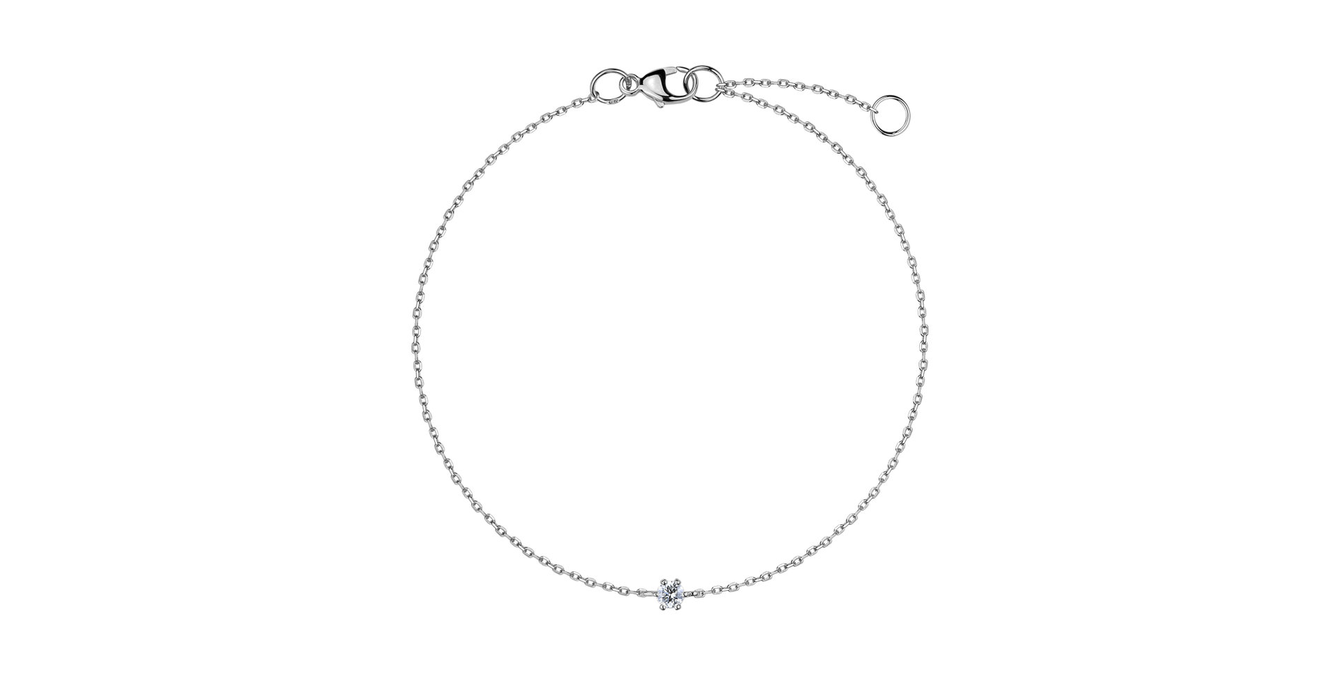 Náramek s diamantem Essential Shine