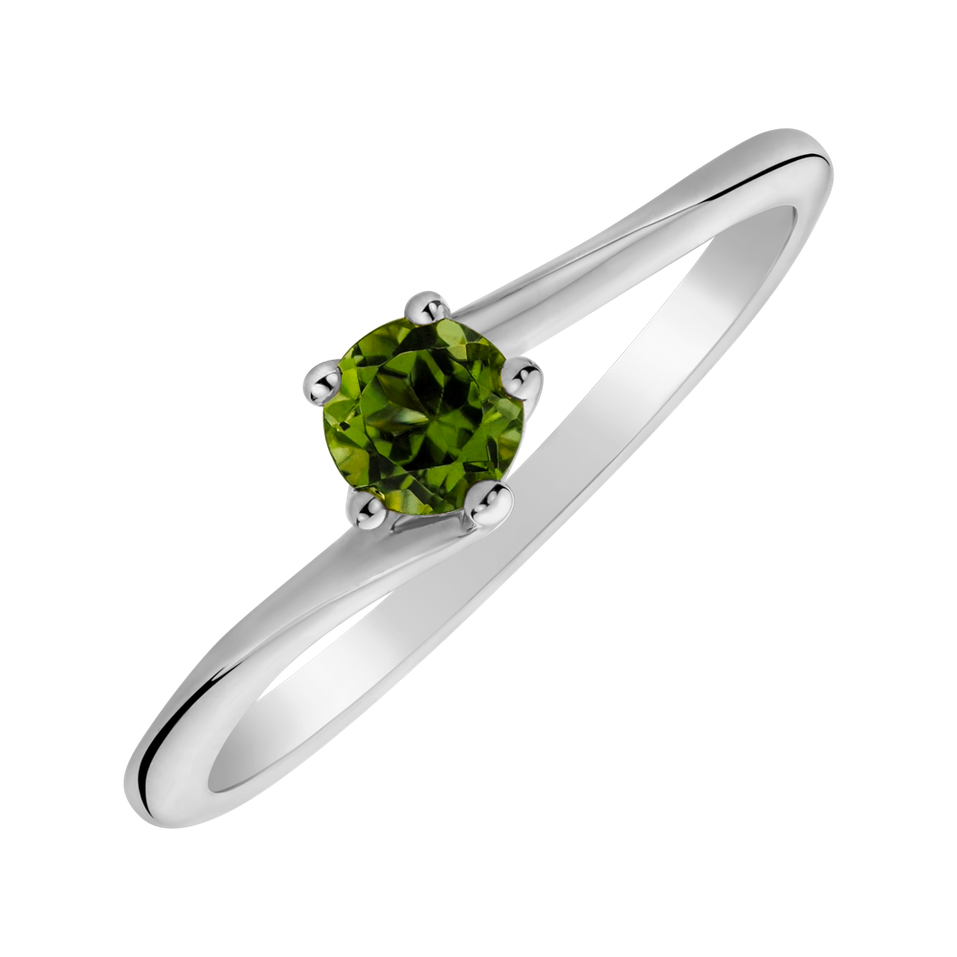 Prsten s turmalínem green Bonbon