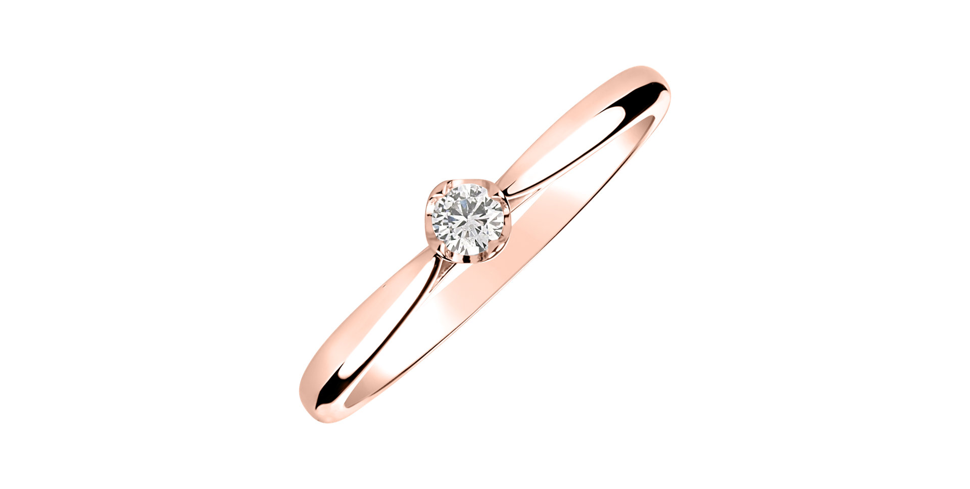 Prsten s diamantem Precious Love