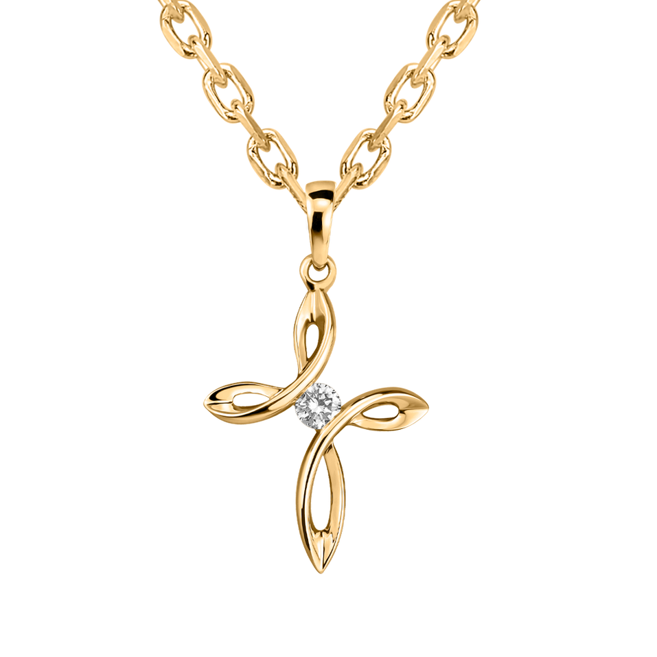 Přívěsek s diamantem Symbol of Sacrifice