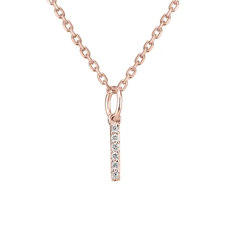 Přívěsek s diamanty Line Glitter  I