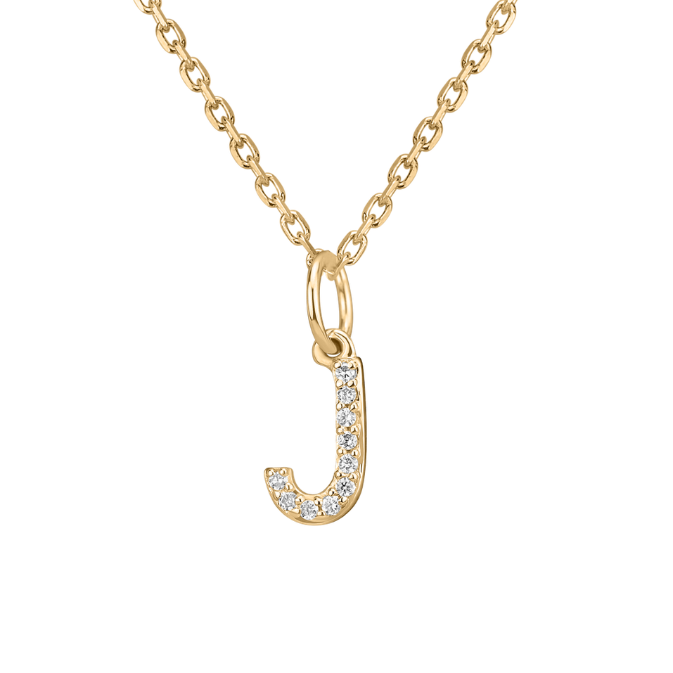 Přívěsek s diamanty Line Glitter  J