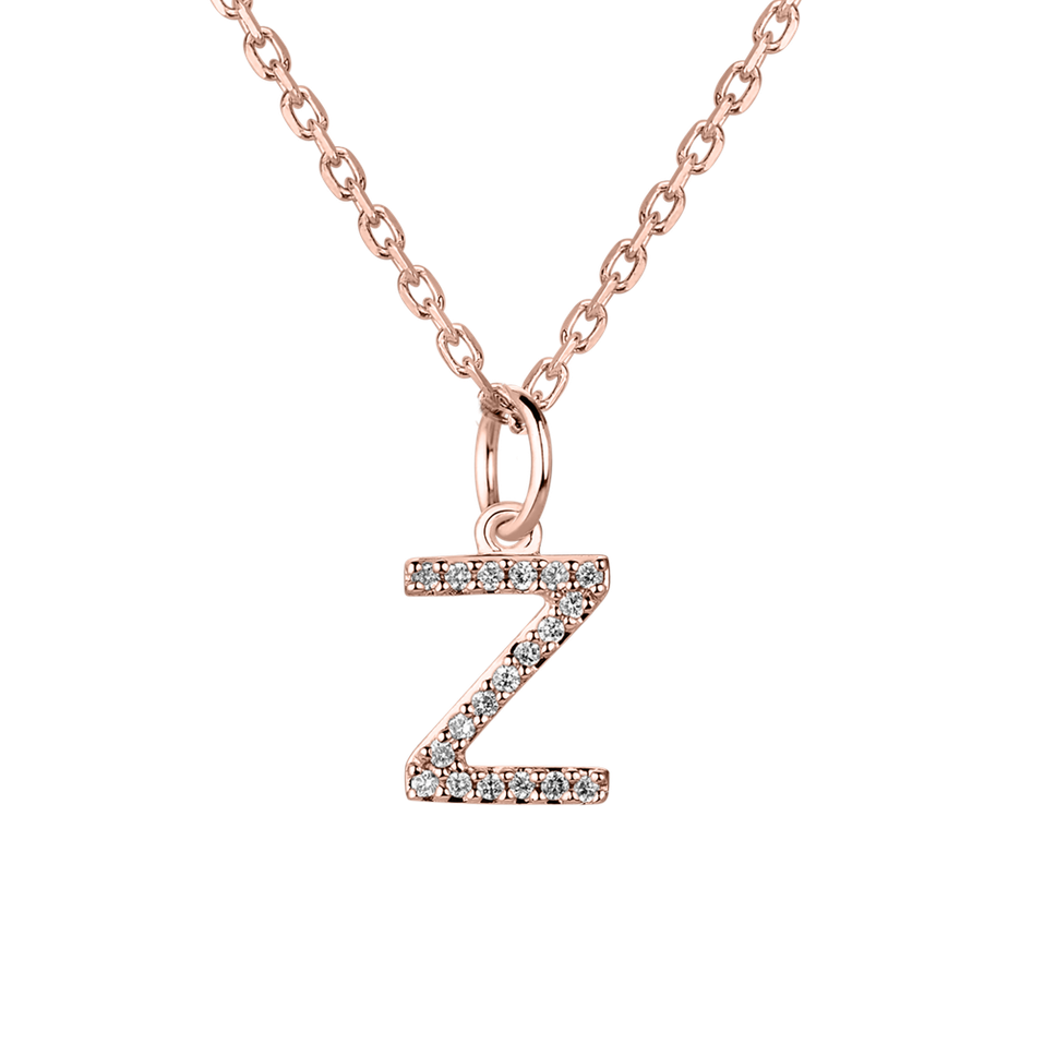 Přívěsek s diamanty Line Glitter  Z