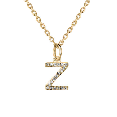 Přívěsek s diamanty Line Glitter  Z