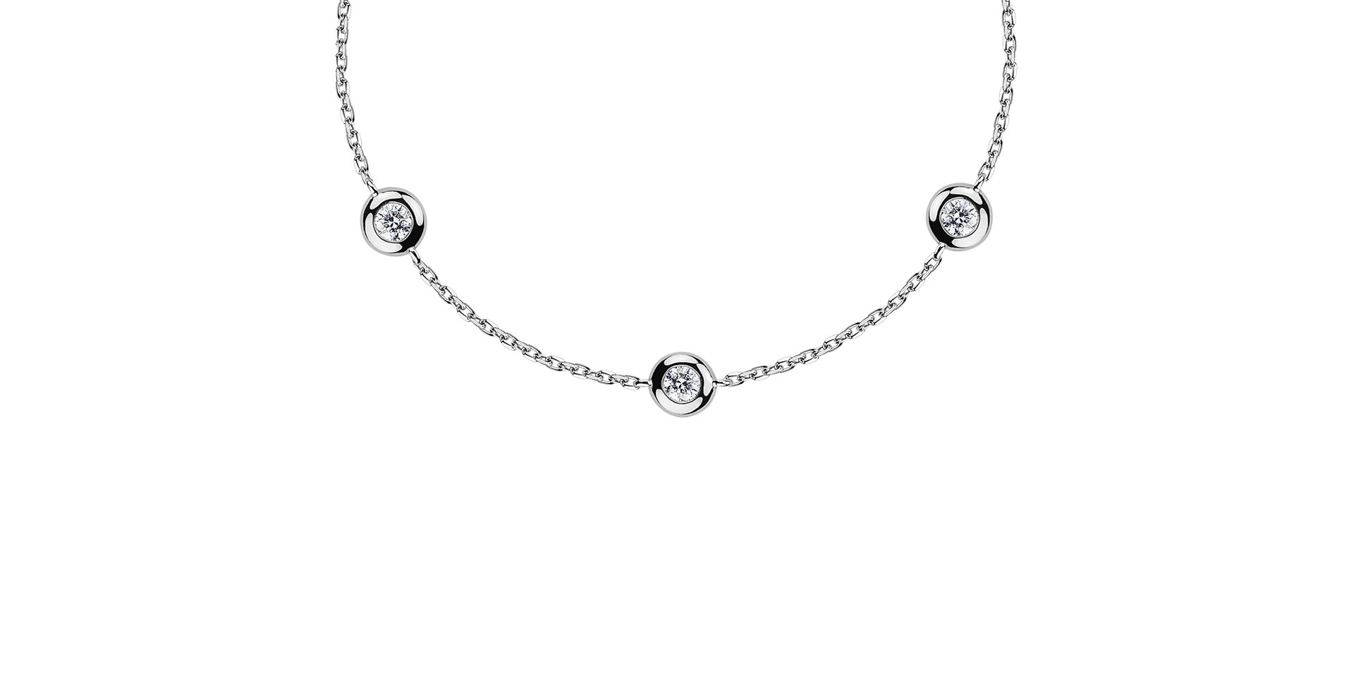 Náramek s diamanty Sparkling Dots