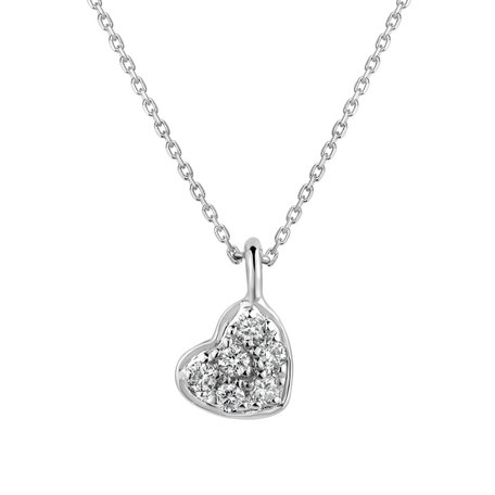 Náhrdelník s diamanty Amorous Feeling