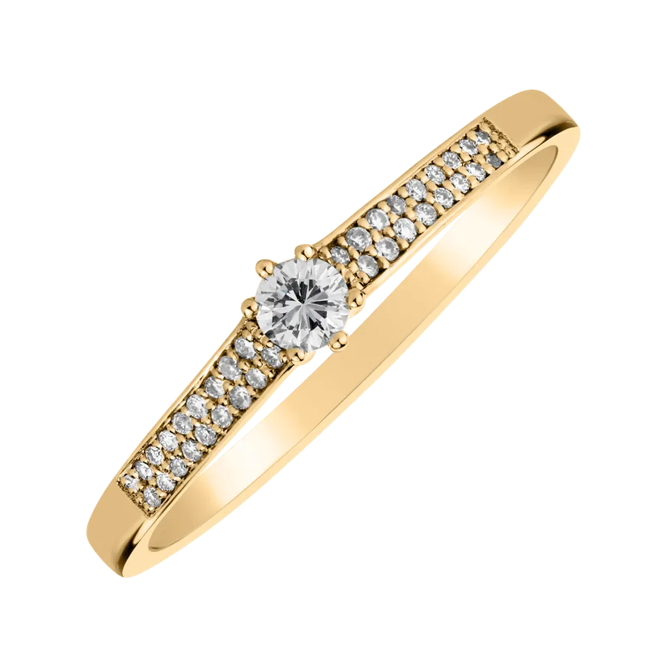 Prsten s diamanty Sparkling Romance
