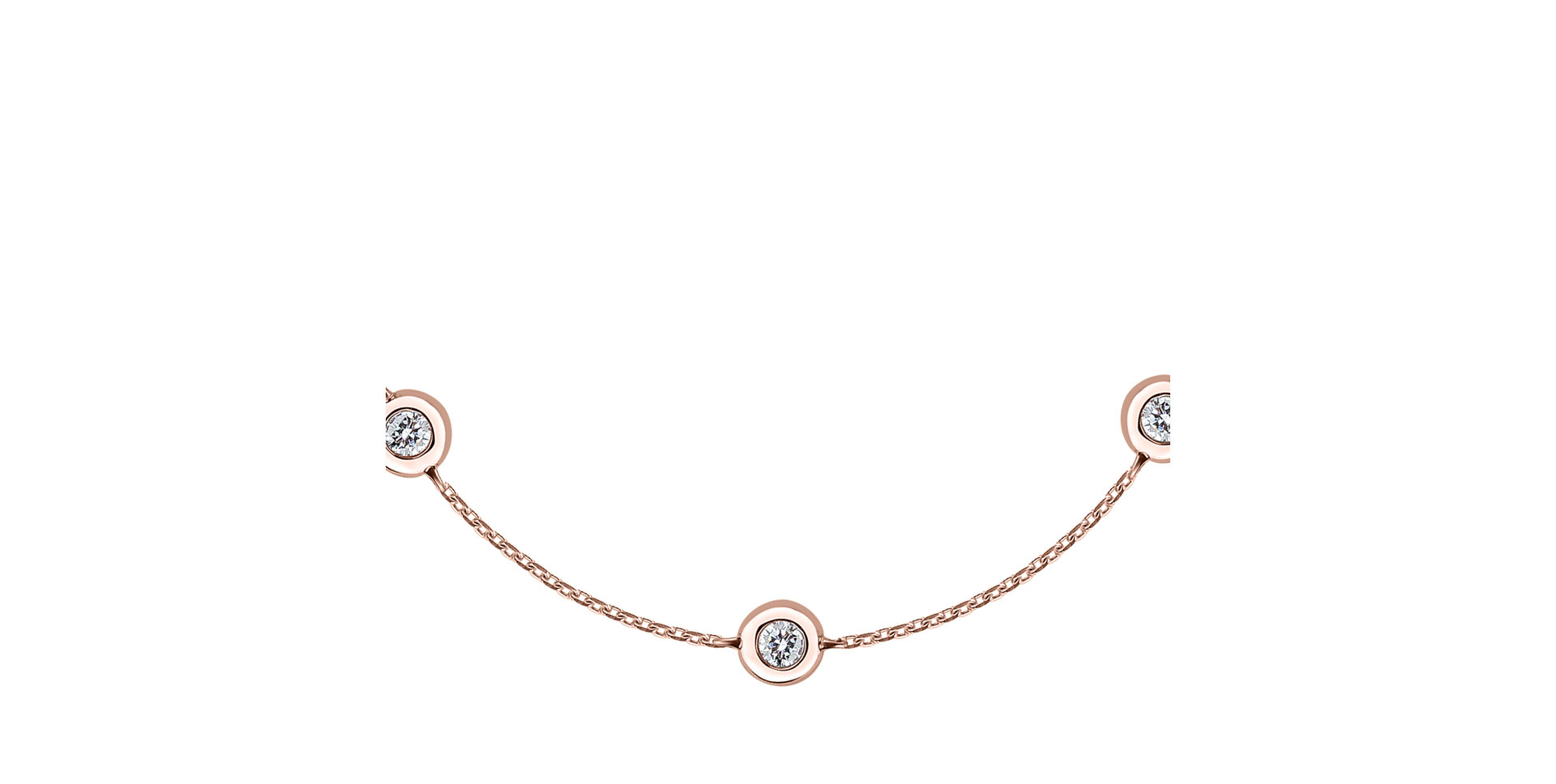 Náramek s diamanty Sparkling Dots