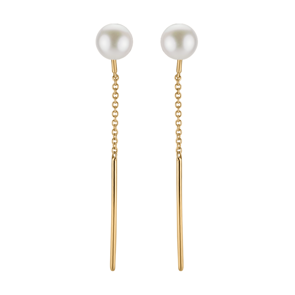Náušnice s perlou Lovely Pearls
