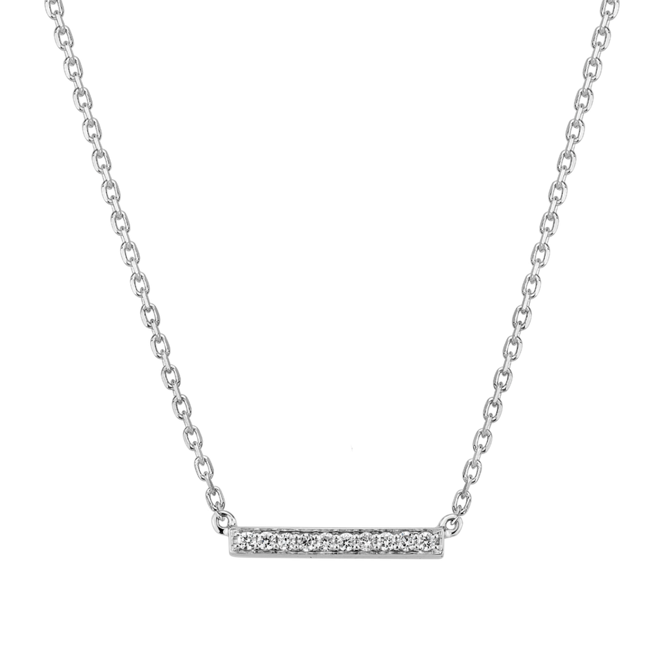 Náhrdelník s diamanty Majestic Line