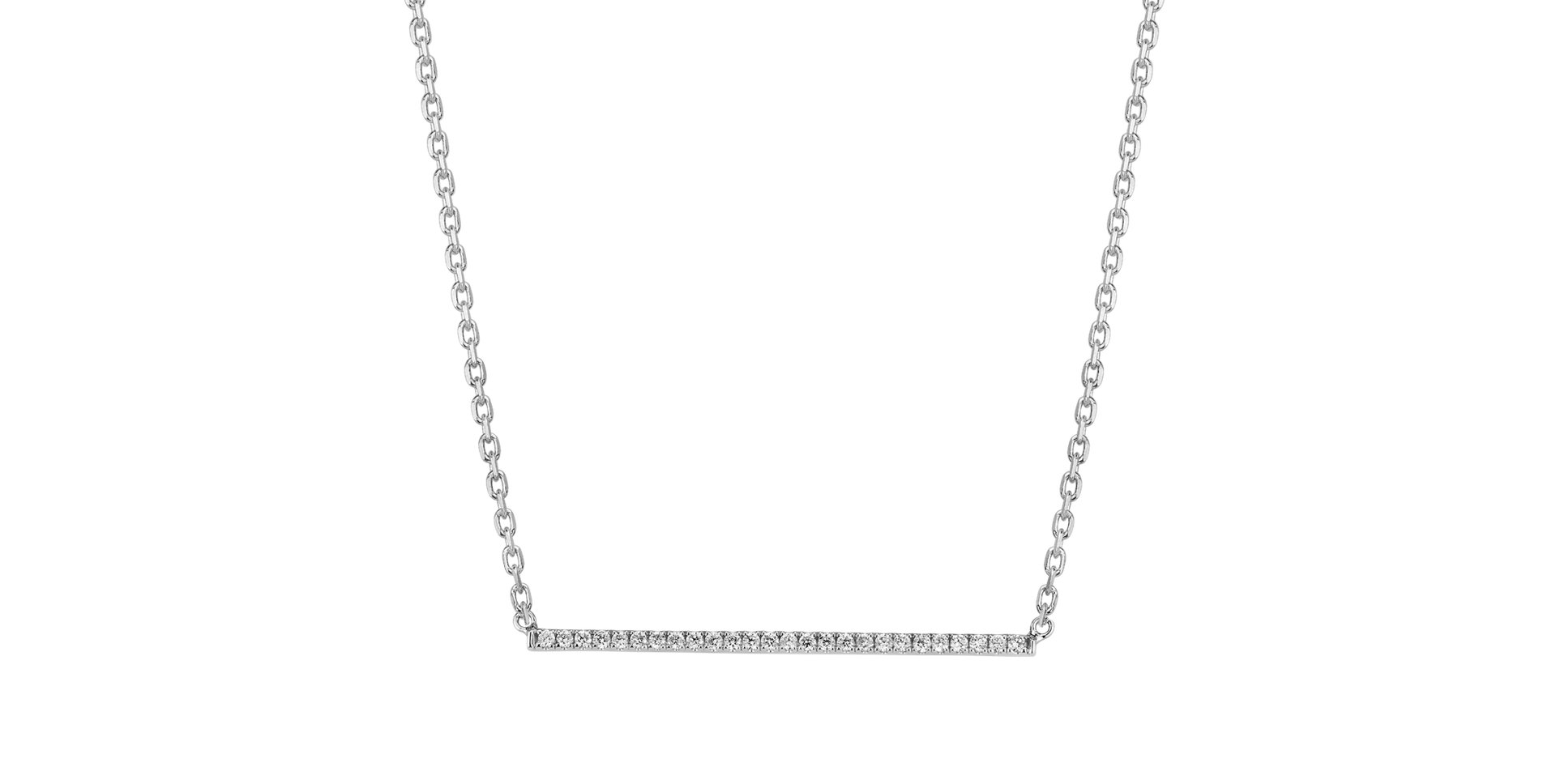 Náhrdelník s diamanty Mellow Desire