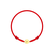 Dětský diamantový náramek se šňůrkou Circle Letter Z2