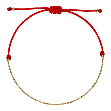 Dámský náramek se šňůrkou Shiny Chain