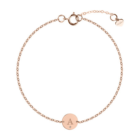 Náramek s diamantem Little Coins A