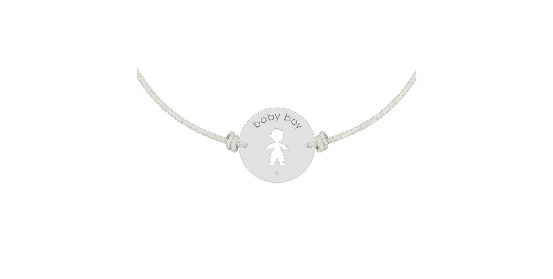 Náramek s diamantem Baby Boy