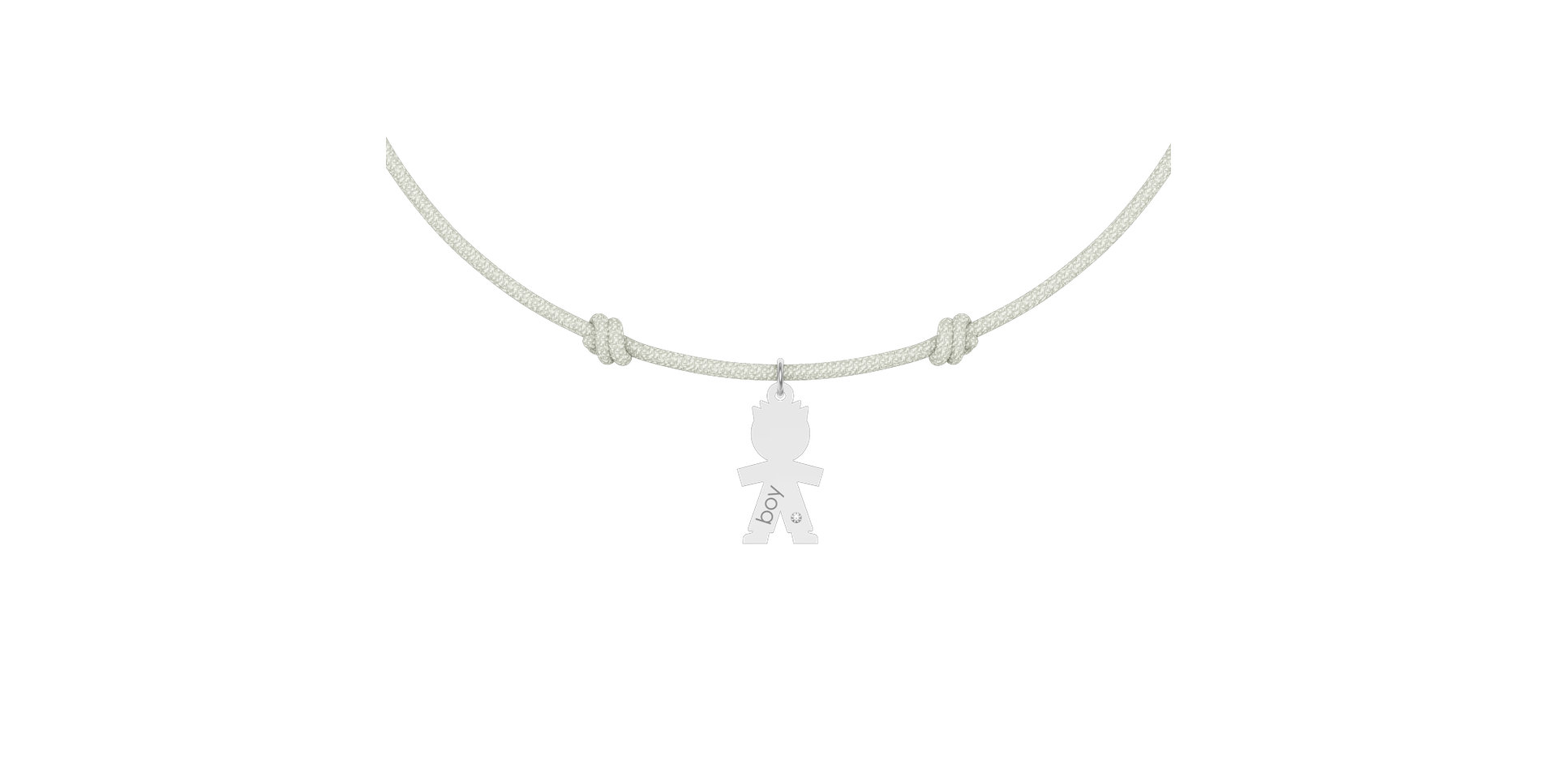 Náramek s diamantem Boy
