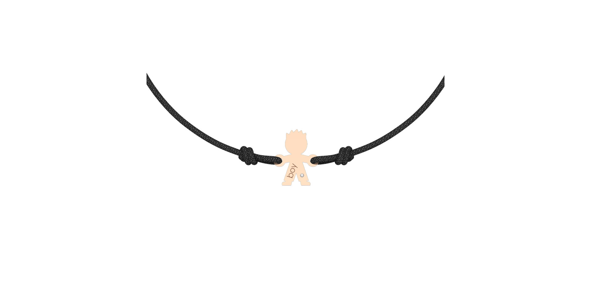 Náramek s diamantem Little Boy