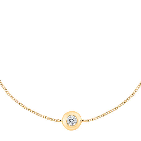 Náramek s diamantem Sparkling Dots