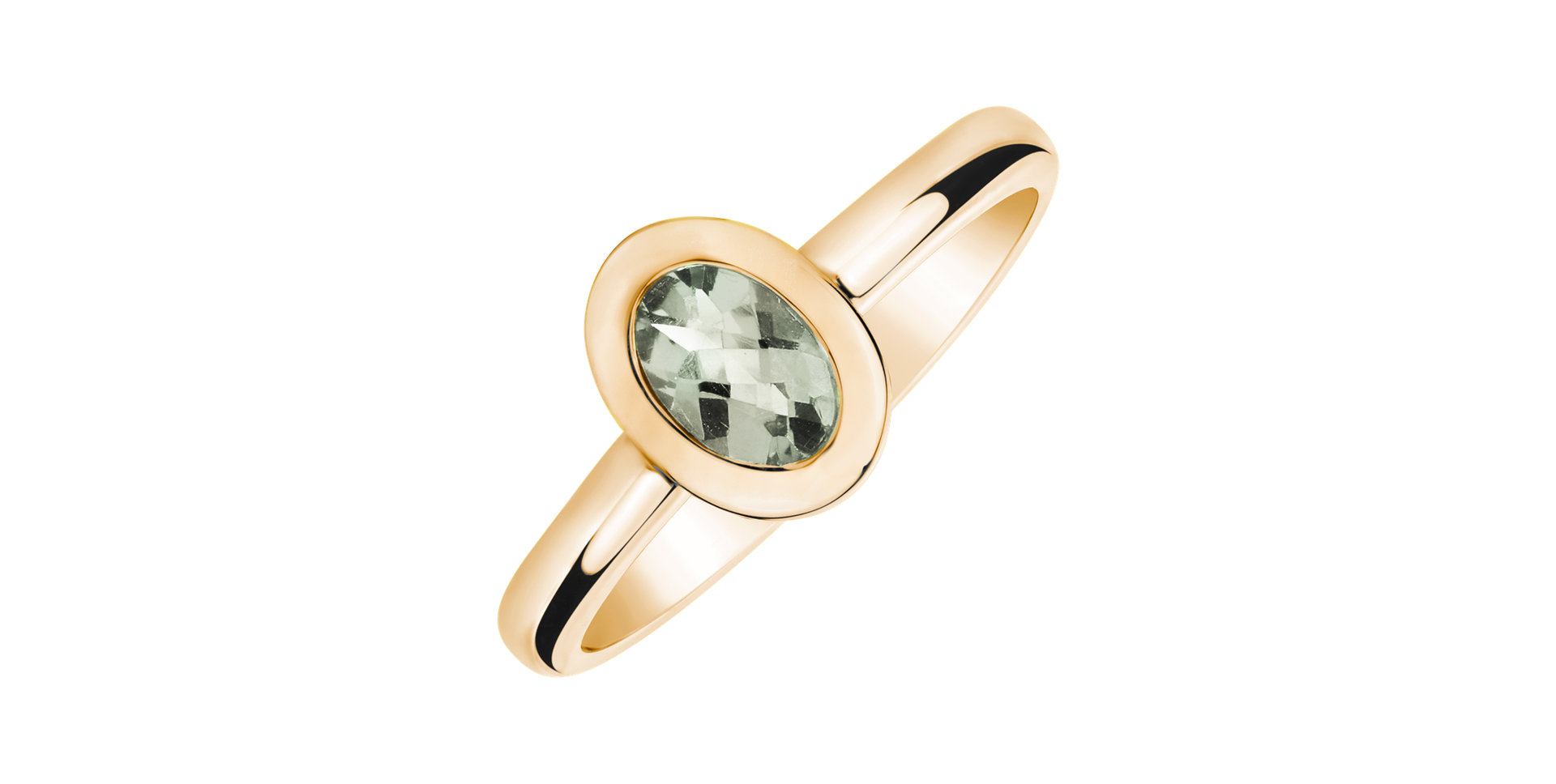 Prsten s ametystem green Space Bonbon