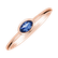 Prsten s tanzanitem Space Bonbon2