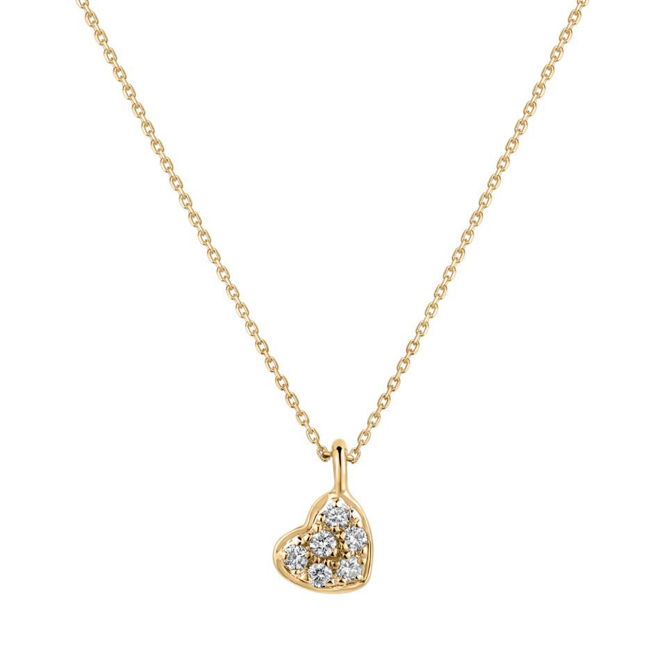 Náhrdelník s diamanty Amorous Feeling