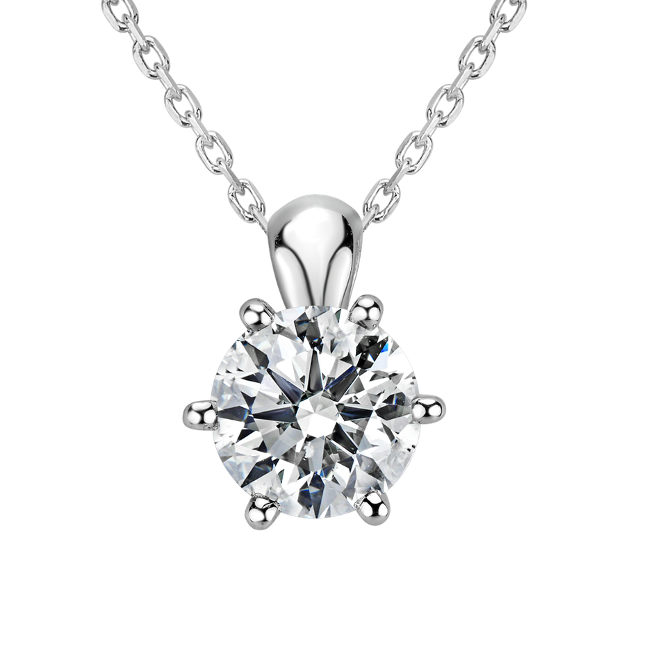 Přívěsek s diamantem Eternal Drop