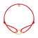 Náramek s diamantem a šňůrkou Circle2