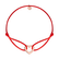 Náramek s diamantem a šňůrkou Heart2
