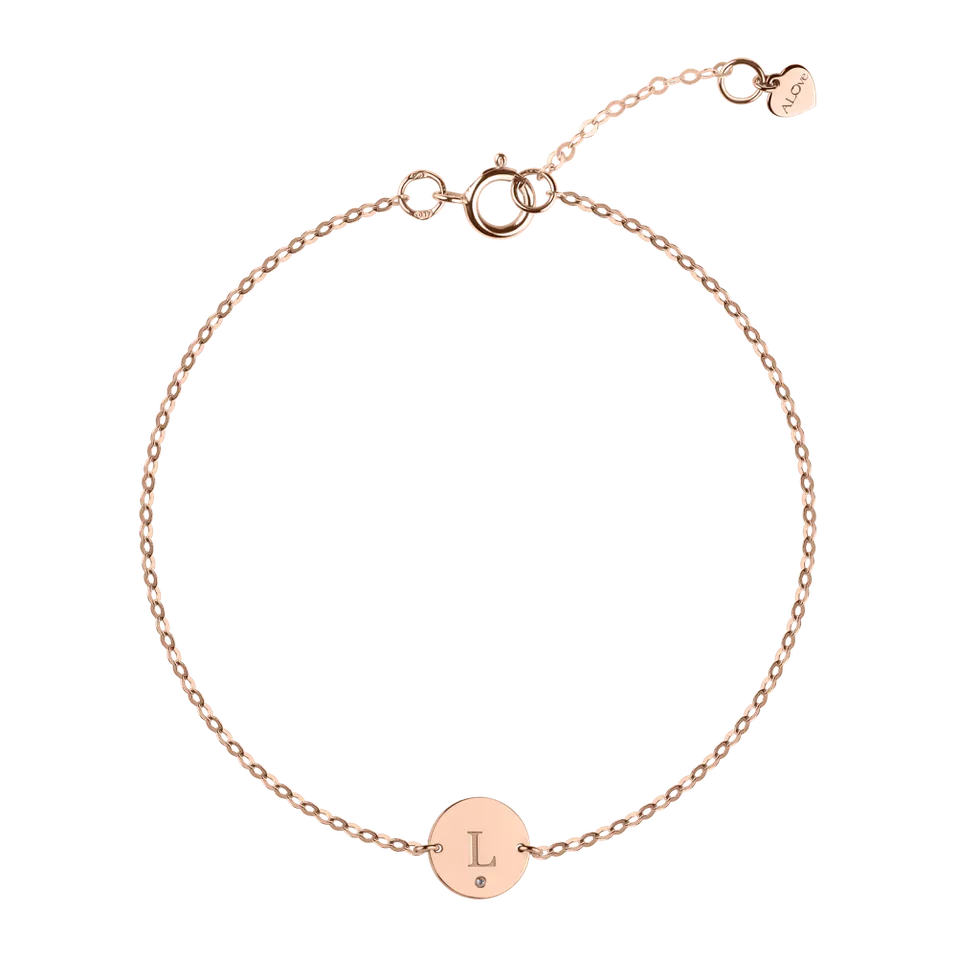 Náramek s diamantem Little Coins L