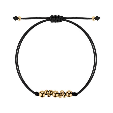 Náramek se šnůrkou Bubble Shamballa