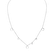 Náhrdelník s diamantem Circles of Hearth2