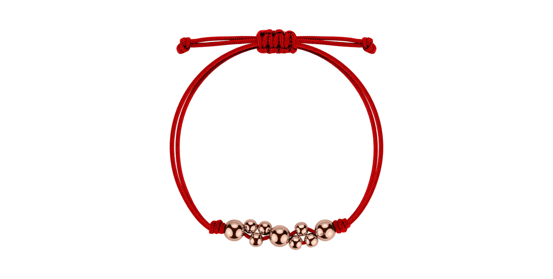 Dámský náramek se šňůrkou Bubble Shamballa