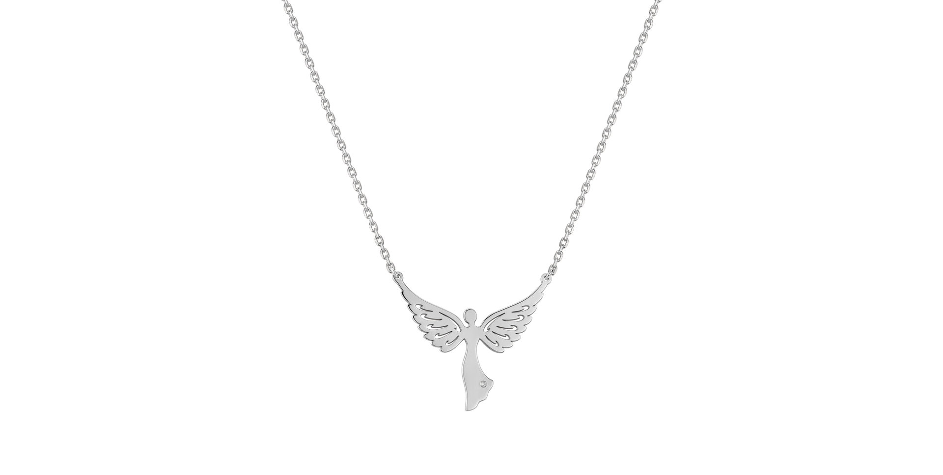 Náhrdelník s diamantem Angel of Hope